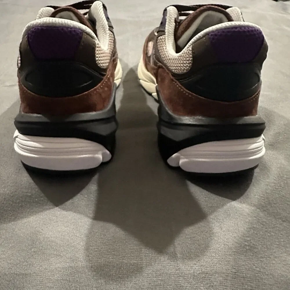 New Balance 990v6 Rich Oak Cosmic Grape Sneakers Made in USA Mens 11.5 U990OP6